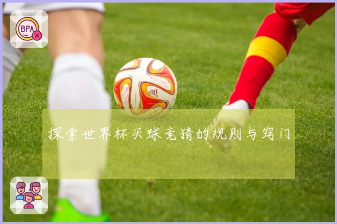 探索世界杯买球竞猜的规则与窍门