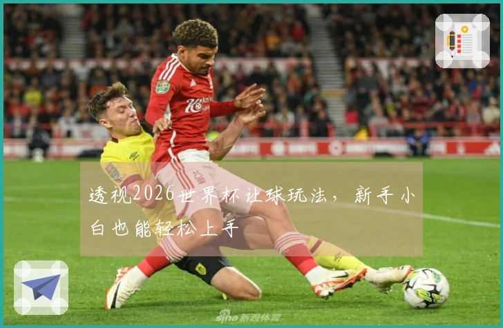 透视2026世界杯让球玩法，新手小白也能轻松上手