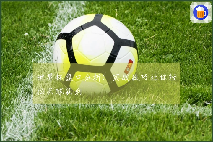 世界杯盘口分析：实战技巧让你轻松买球获利